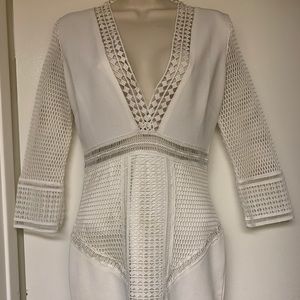 Luxxel White Bodycon Dress